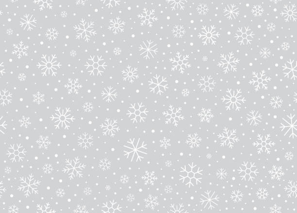 winter schneeflocken hintergrund - schneien stock-grafiken, -clipart, -cartoons und -symbole