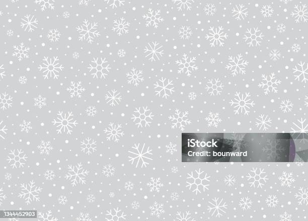 Winter Snowflake Background Stock Illustration - Download Image Now - Snowflake Shape, Backgrounds, Vector