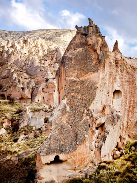 istock Fairy Chimneys - rock formations in Cappadocia 1344454815