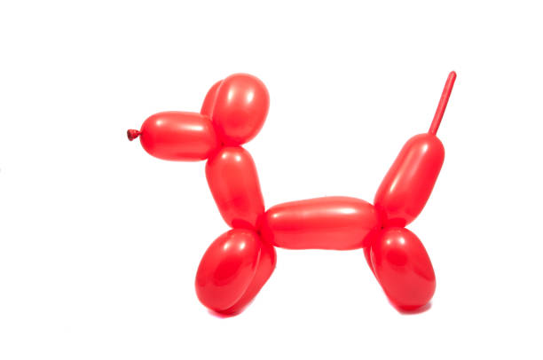istock balloon red dog isolated on the white 1344468331