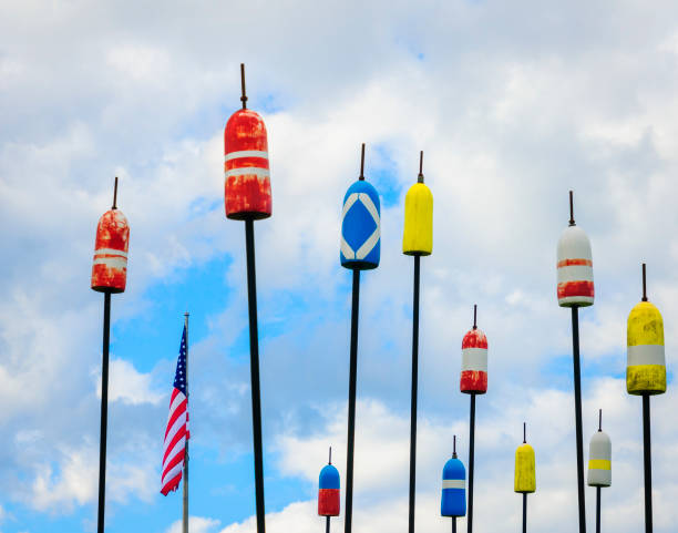 istock Buoys and Flag 1344472290
