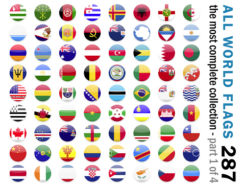 All World Flags - part 1 of 4