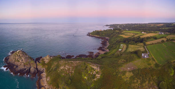Aerial Panoramic view of White Rock