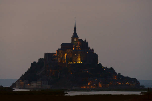 istock Mont Saint Michel Abbey 1344478524