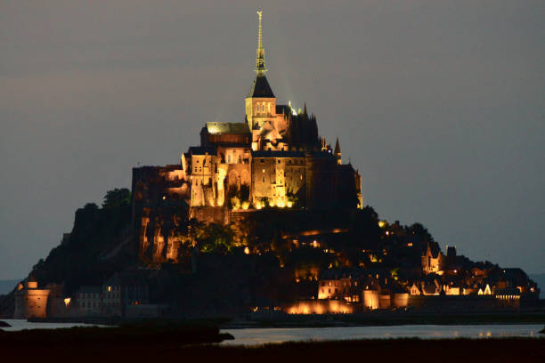 istock Mont Saint Michel Abbey 1344478526