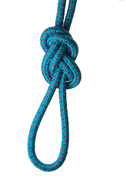 istock Figure of eight knot on a loop 134448641