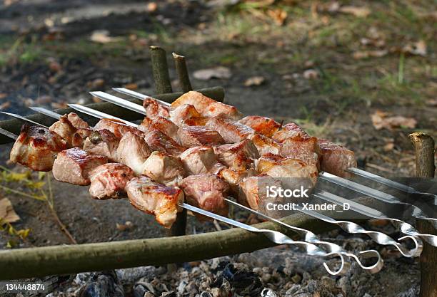 Foto de Kebab Ao Ar Livre e mais fotos de stock de Alimentação Saudável - Alimentação Saudável, Almoço, Amarelo