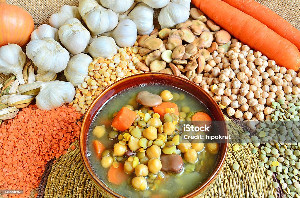 Sopa de Pulso - Royalty-free Grão-de-bico Foto de stock