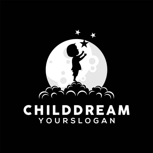 Child Dream Logo Design Illustration