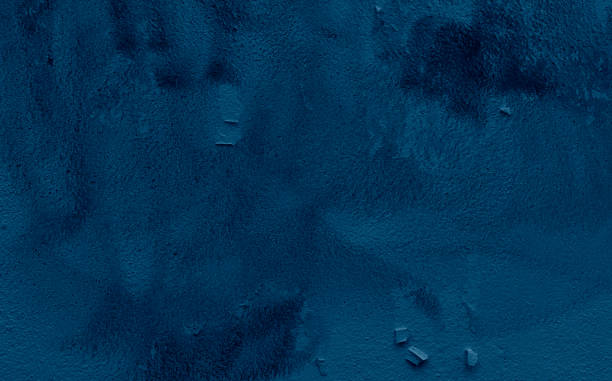istock Beautiful Abstract Grunge Decorative Navy Blue Dark Stucco Wall Background. Art Rough Stylized Texture Banner With Space For Text 1344512195