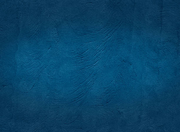 istock Beautiful Abstract Grunge Decorative Navy Blue Dark Stucco Wall Background. Art Rough Stylized Texture Banner With Space For Text 1344512940