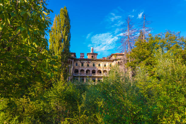 istock Bulgaria Abandoned Post apocalyptic Ruined Building 1344517191