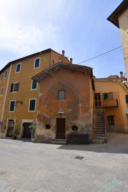 istock Old chapel in Chianciano Terme, Siena province 1344521821
