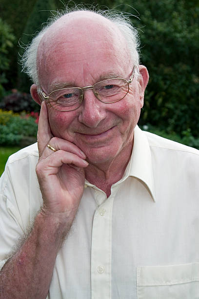 istock Portrait of a pensioner 134452249
