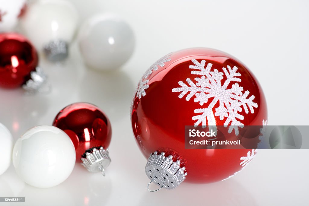 rot-weiß Weihnachten - Foto de stock de Apodrecer royalty-free