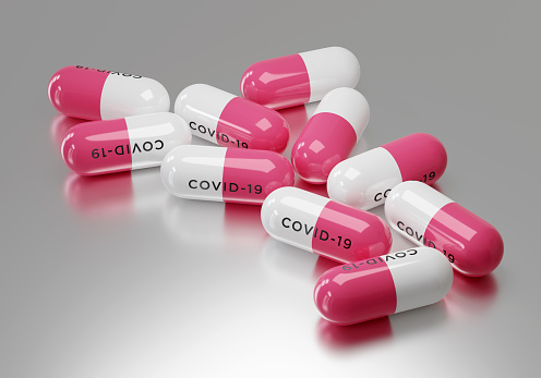 Coronavirus Covid 19 Drug Capsules