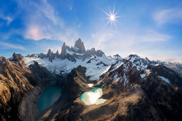 istock Mount Fitz Roy Aerila view 1344545606