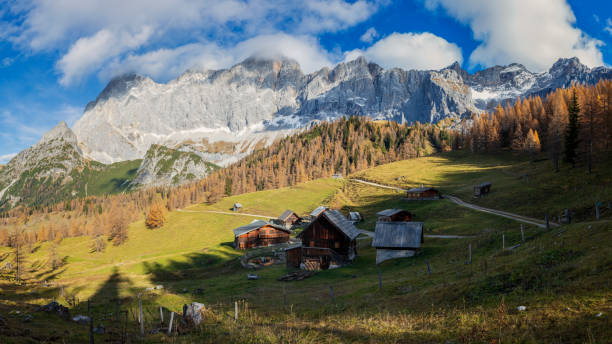 istock Dachstein Mountain at Autumn in the Austrian Alps, Austria 1344546168