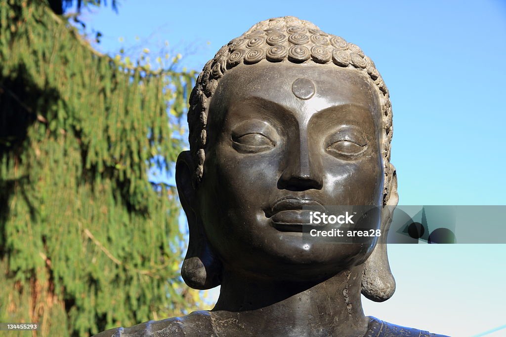 Skulptur von Buddha - Lizenzfrei Bildhauer Stock-Foto