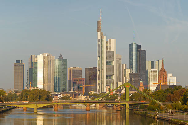 istock Frankfurt Skyline and Financial District 134455904