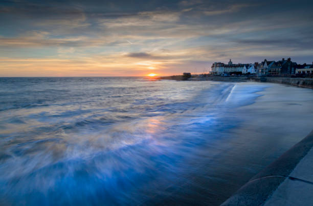 istock Sunset over Porthcawl breakwater 1344559685