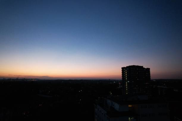 istock London sunset behind a building 1344561404