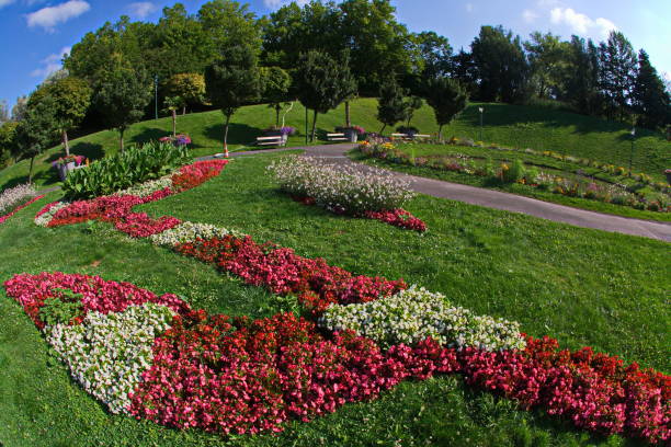 istock Spa gardens Oberlaa in Vienna, Austria, Europe 1344571358