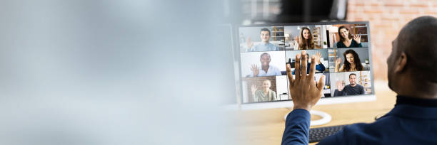 Free Stock Photo of Videoconference Call - Online Meeting - Video ...