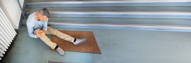 istock Mature Man Sitting On Staircase 1344576890