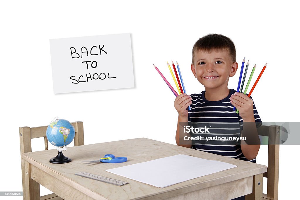 Torna a scuola - Foto stock royalty-free di 4-5 anni