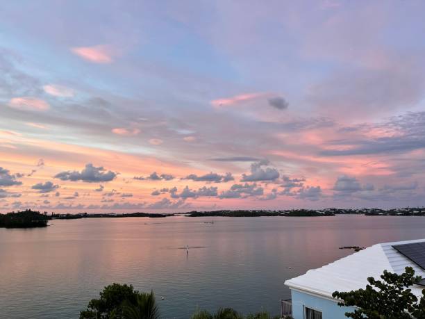 istock Beautiful colours in paradise as a storm approaches 1344588719
