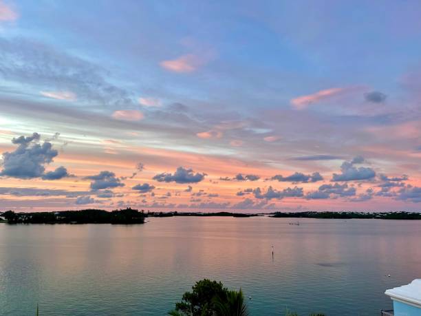 istock Beautiful colours in paradise as a storm approaches 1344588725