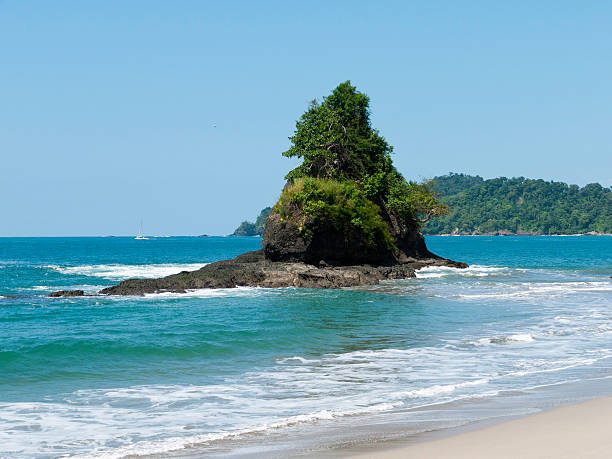 Manuel Antonio Beach, Costa Rica stock photo