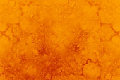 Autumn Background Orange Red Leaf Pattern Thanksgiving Holiday Fall Dirty Ink Liquid Grunge Rusty Texture Abstract Maple Leaf Amber Imitation Watercolor Paint Fractal Fine Art