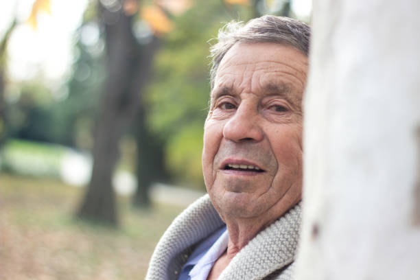 istock Senior man portrait 1344601967
