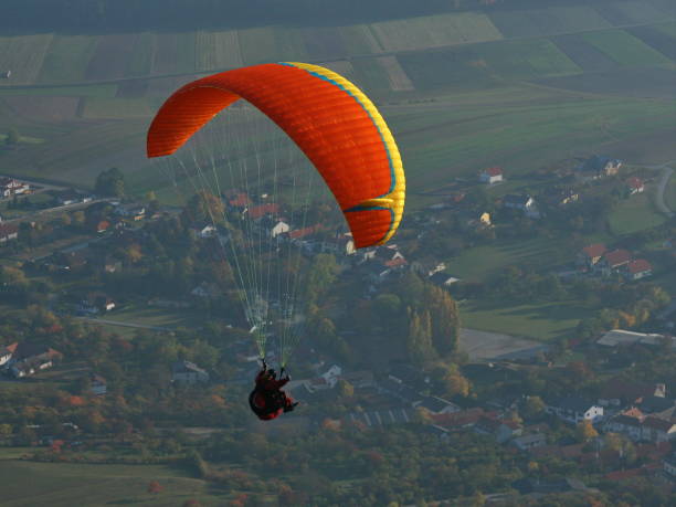 istock Paragliding on Hohe Wand, Lower Austria, Austria, Europe 1344603503