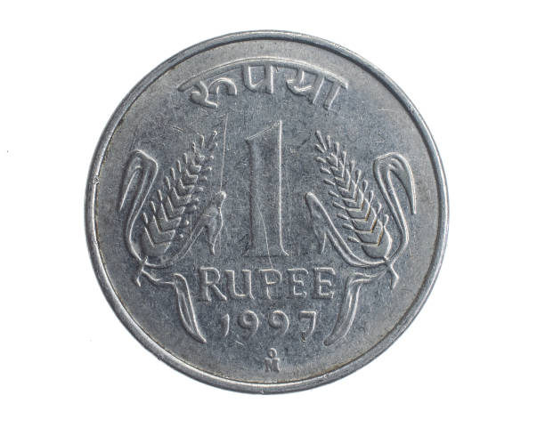 istock India one rupee coin on a white isolated background 1344607848