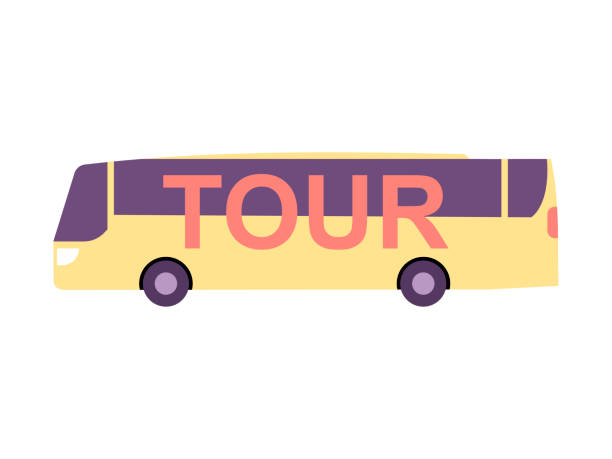 Cartoon Of The Coach Bus Illustrations, Royalty-Free Vector Graphics & Clip  Art - iStock
