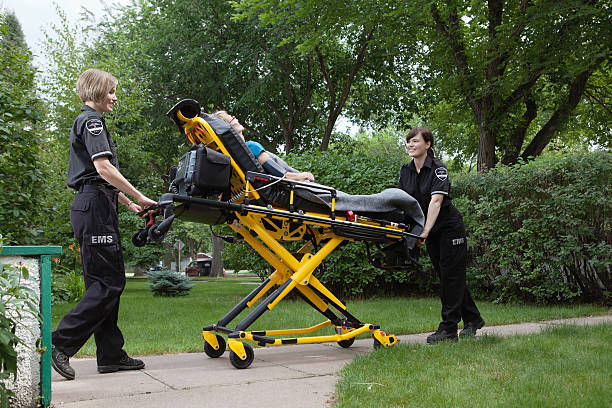istock Female Emergency Medical Team 134460859