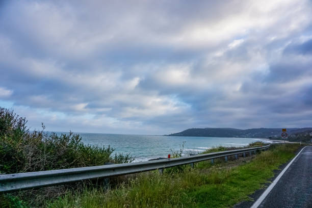 istock Drive on the Great Ocean Road in Australia. 1344611926