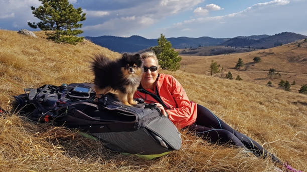istock With my dog in the mountains 1344612980