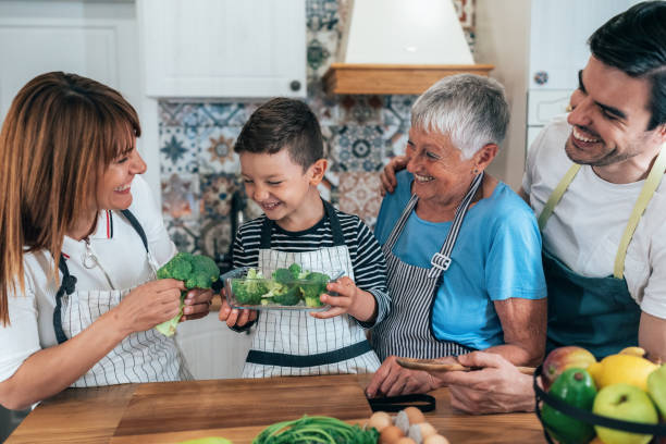 istock Family cooking 1344622273