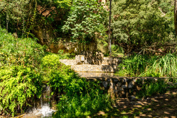 istock A spring with drinking water, a natural source to quench your thirst on a journey 1344622906