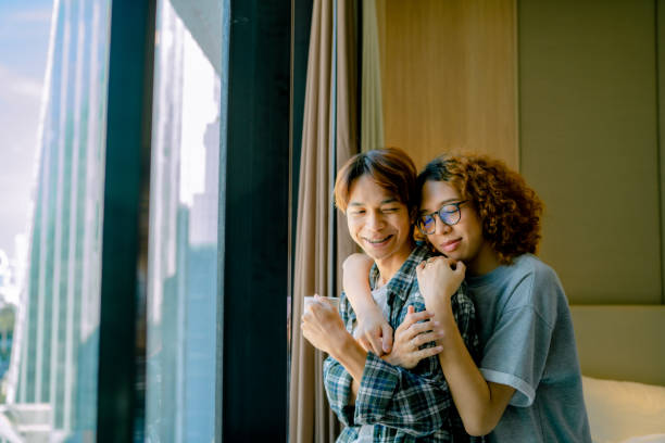 istock LGBT at home during weekend togetherness 1344623833