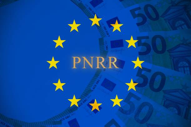 pnrr - crisis european union currency europe debt fotografías e imágenes de stock