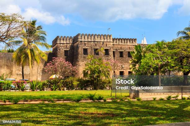 Old Fort Also Known As The Arab Fort Is A Fortification Located In Stone Town In Zanzibar Tanzania Stock Photo - Download Image Now