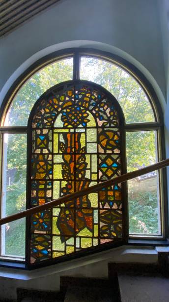 istock stained glass colored glass 1344638917