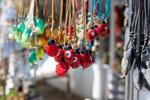 istock Home decoration products and local decorations. Ayvalik, Balikesir.. 1344641530