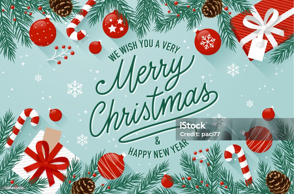 Christmas greeting cards - Royaltyfri Jul vektorgrafik
