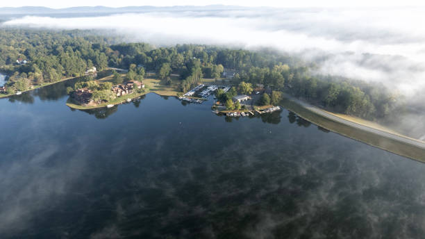 istock Morning at the Lake Marina 1344646677